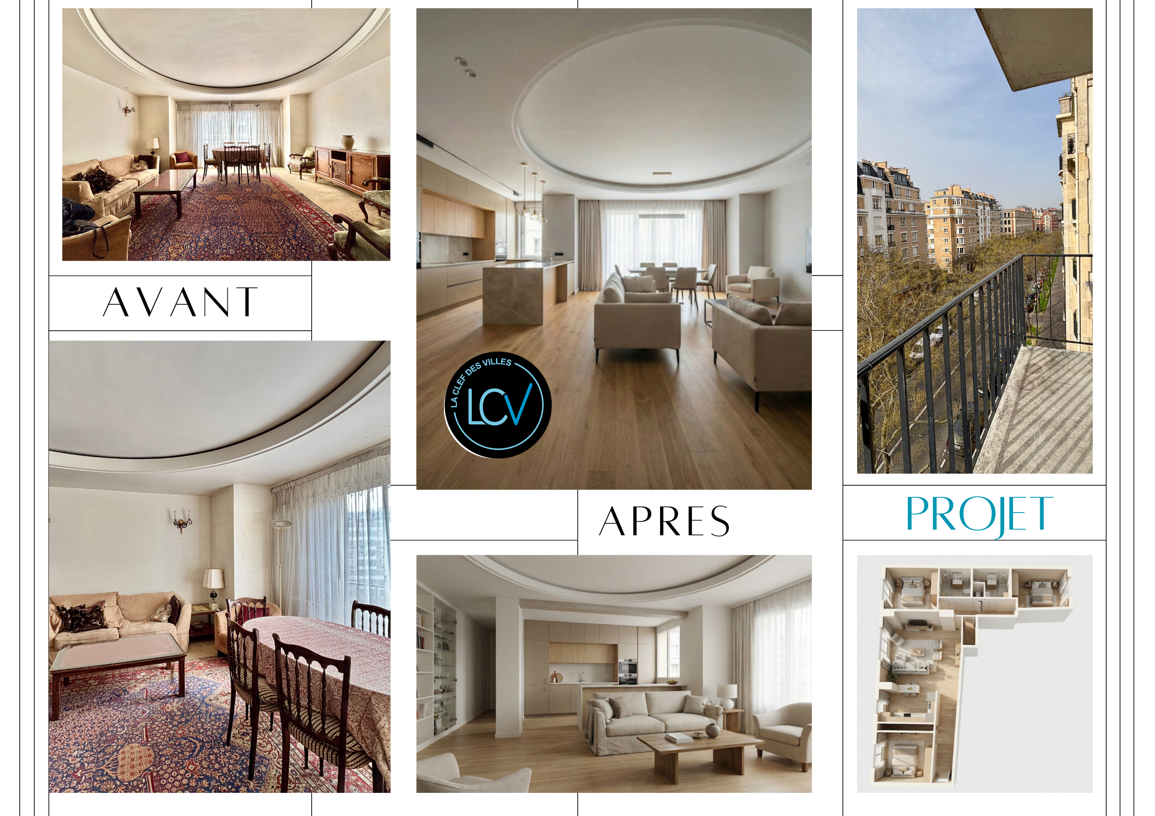 1.Vignette avant - après