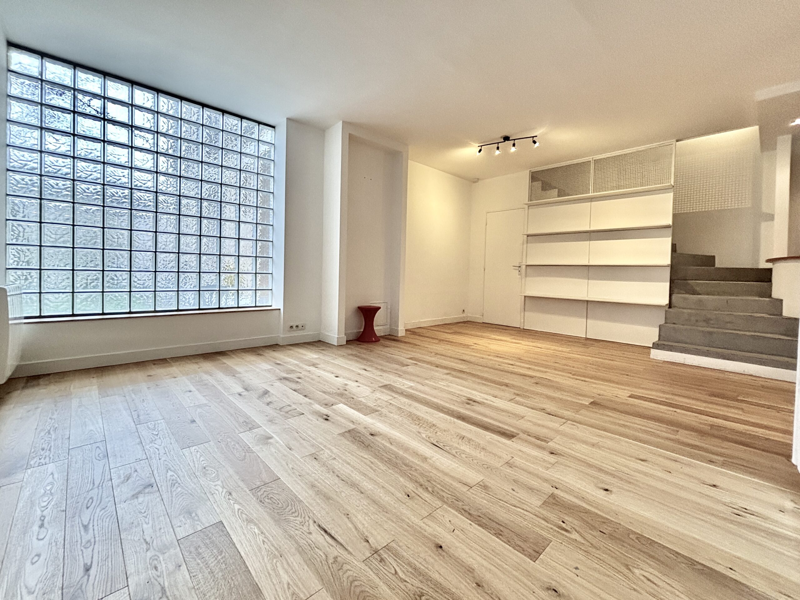 Séjour lumineux maison de ville Boulogne-Billancourt