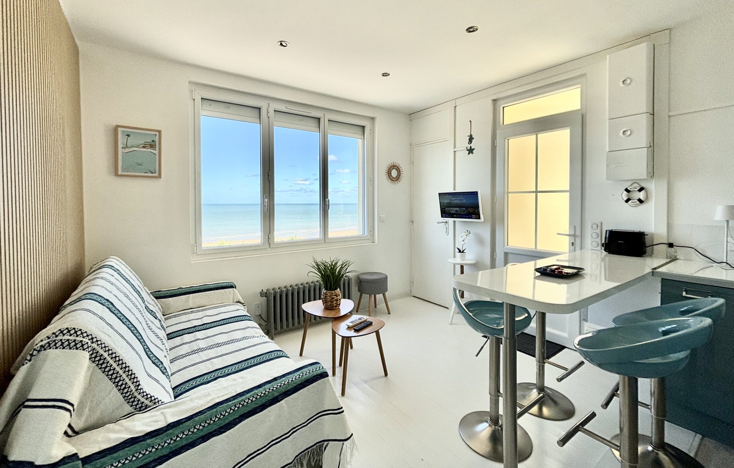 appartement 4 personnes face à la mer à louer à Villers-sur-mer