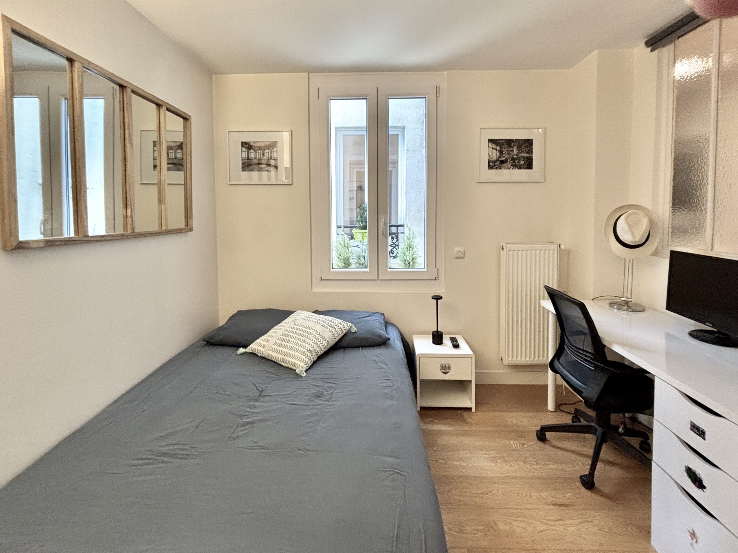 chambre appartement à vendre route de la reine à Boulogne-Billancourt